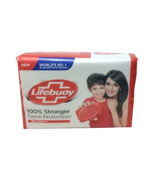 Lifebuoy Total Soap, 100% Stronger Germ Protection, New Silver Shield Formula | 125g